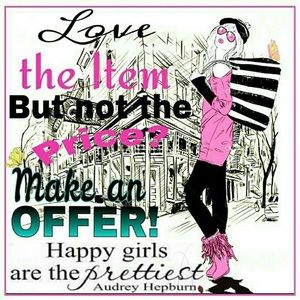 MAKE ME AND OFFER! Or bundle to save!!